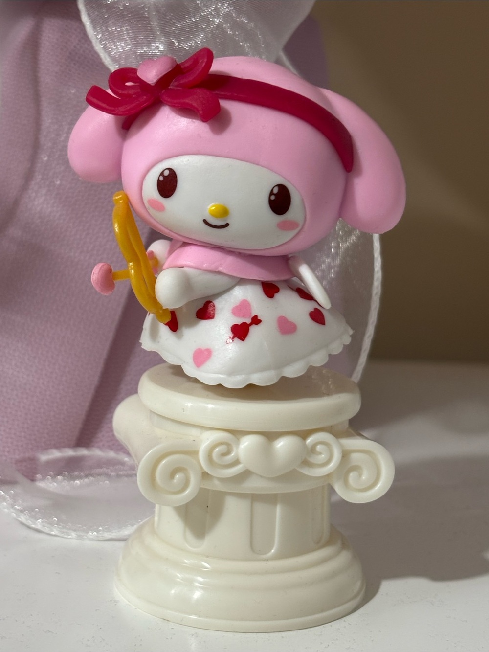 Sanrio My Melody Pink Love and Cupid Bath & Body Figurine Accent